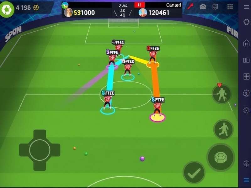 Talent Blaze FC Gameplay Screenshot