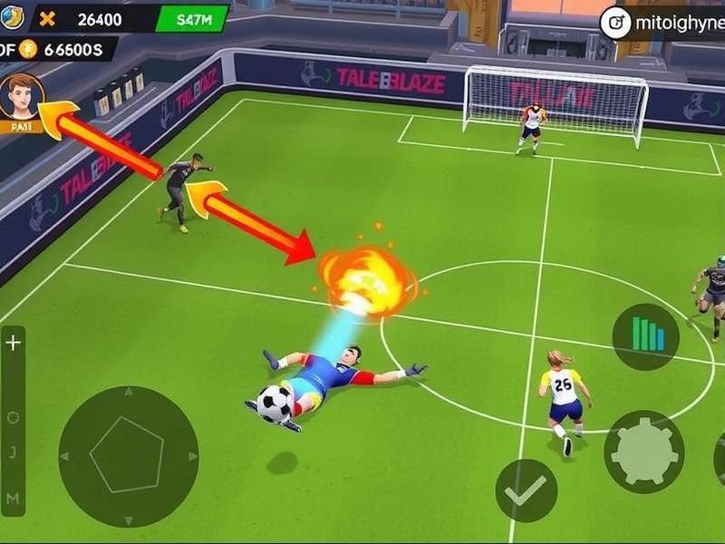 Talent Blaze FC Game Interface